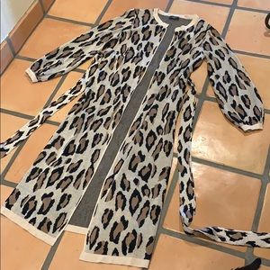 Leopard Vici Maxi Sweater